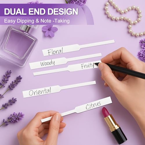 150 Pieces Augwontior Perfume Tester Strips