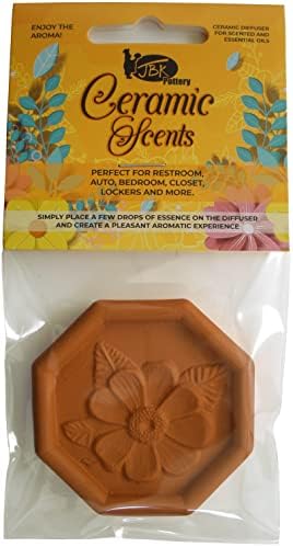 Ceramic Clay Diffuser with Daisy Flower Design
