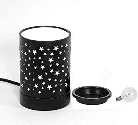 Metal Wax Melt Warmer with Night Light for Home Office Bedroom