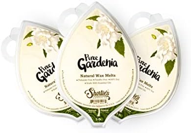 Shorties Candle Company Gardenia Soy Wax Melts 3 Pack