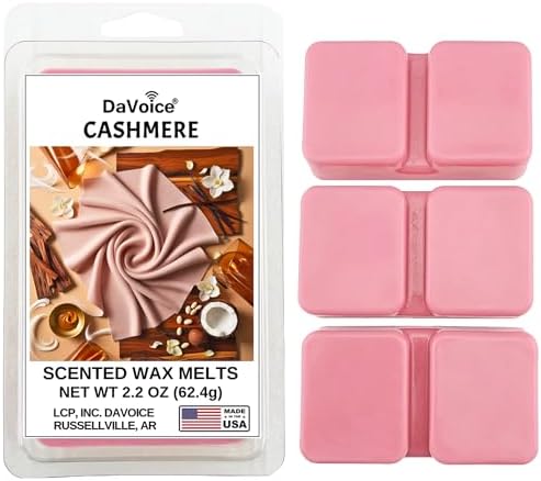 Winter Scented Wax Melts Cashmere Vanilla Coconut Jasmine Cedarwood Sandalwood