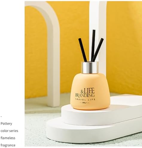 Muufuser Reed Diffuser 100ml Natural Essential Oil Aromatherapy Home Fragrance