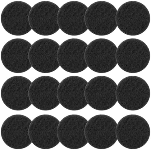 IMIKEYA 100pcs Essential Oil Diffuser Pads for Necklace and Car