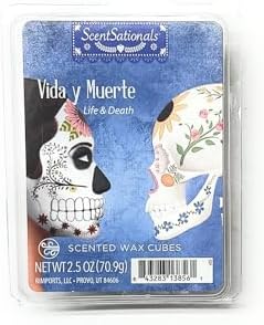 ScentSationals Day of the Dead Scented Wax Cubes 25 Oz