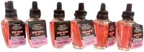 Bath Body Works Rose Water Ivy Wallflowers Refill 6-Pack
