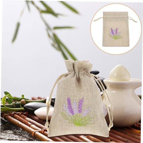 Refillable Lavender Sachet Bags 10pcs for Home and Car Use