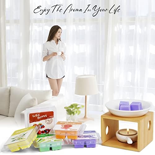 BAUFULLA Scented Wax Melts 8 Fragrance Gift Set