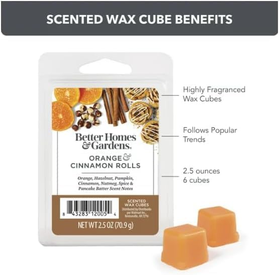 Generic Orange Cinnamon Rolls Scented Wax Melts 2 Pack