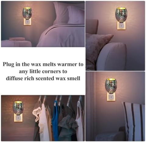 Hyuduo Plug in Wax Melter Night Light Home Decor