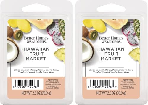 Better Homes and Gardens 25oz Scented Wax Cubes 2-Pack