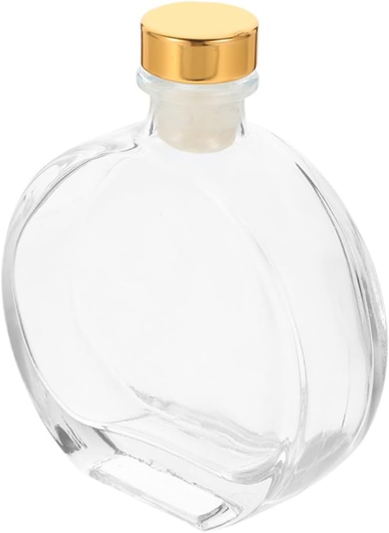 5pcs Transparent Glass Diffuser Bottle for Home Fragrance