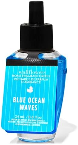 Blue Ocean Waves Wallflowers Refill Pack of 2