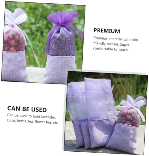 OATIPHO 24pcs Lavender Sachet Bags Air Freshener Pouches