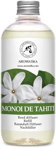 AROMATIKA Monoi de Tahiti 17 Fl Oz Floral Diffuser Refill