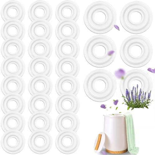 Lounsweer 30 Pcs Replacement Fragrance Discs for Towel Warmers