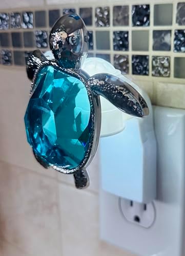 Faceted Green Turtle Wallflower Nightlight Plug