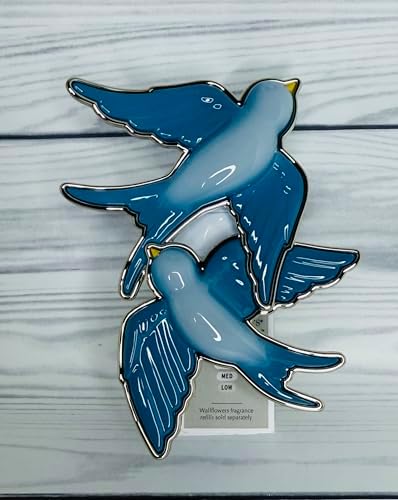 Lovey Doves Blue Bird Adjustable Wallflowers Fragrance Plug