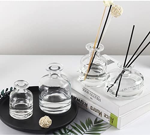 150ml Clear Glass Diffuser Jar with Frosted Top