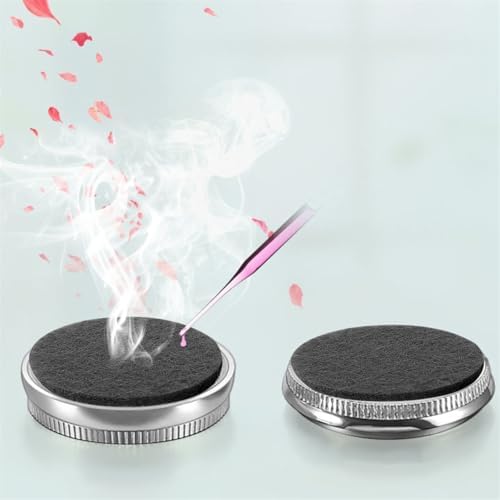 IMIKEYA 100pcs Essential Oil Diffuser Pads for Necklace and Car