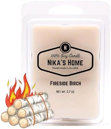 Nikas Home Fireside Birch Soy Wax Melts