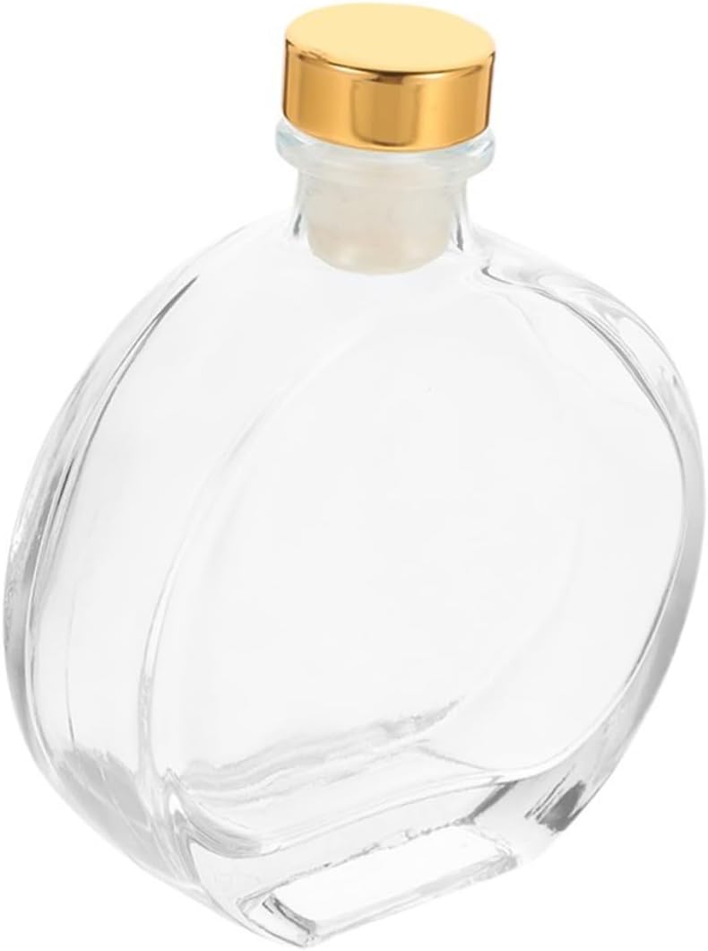 5pcs Transparent Glass Diffuser Bottle for Home Fragrance
