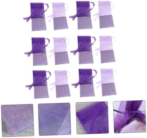 24pcs Lavender Sachet Bags Set for Home and Travel