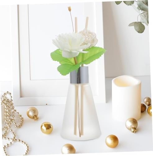 3pcs Dried Flower Glass Diffuser for Home Office Decor