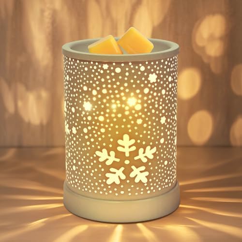 2-in-1 Electric Wax Melter with Timer and 2 Bulbs