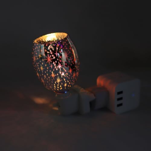 Garosa Plug-in Wax Melt Warmer - Home Fragrance Night Light