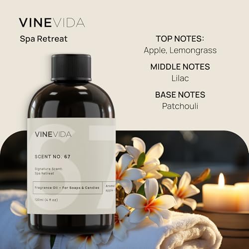 Vinevida Spa Retreat Fragrance Oil 4 Fl Oz Cold Diffuser