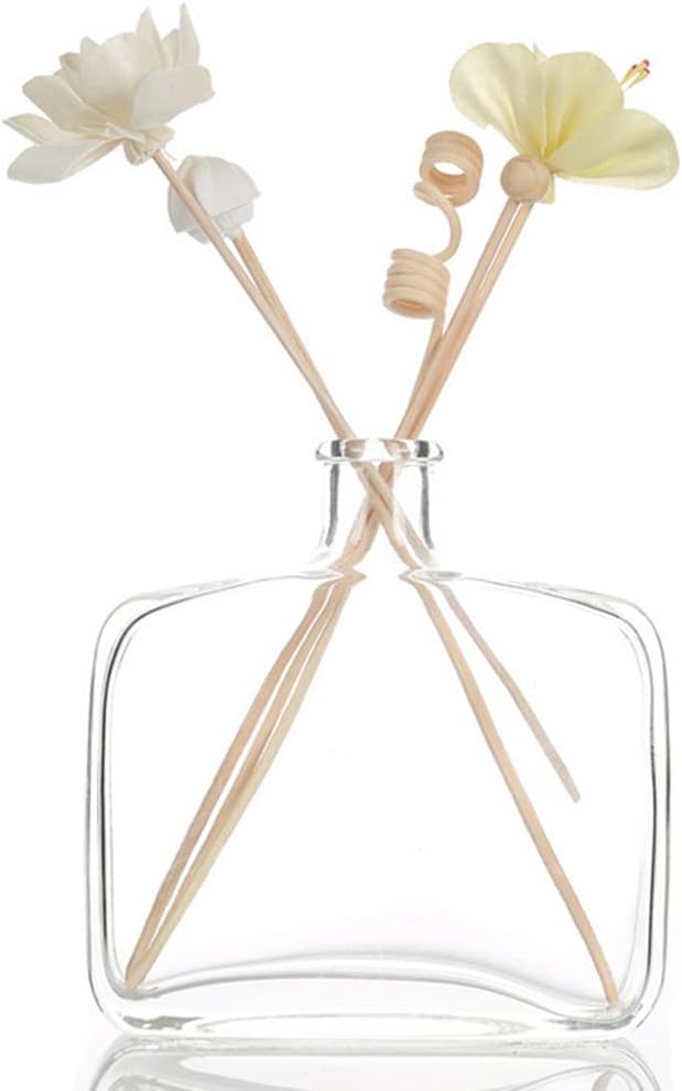 1Pcs 200ml Clear Glass Diffuser Bottle for Aromatherapy