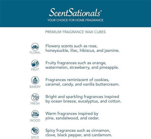 Scentsationals Wax Melts Rustic Retreat Collection