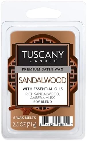 Tuscany Candle Sandalwood 25oz Fragrance Bars