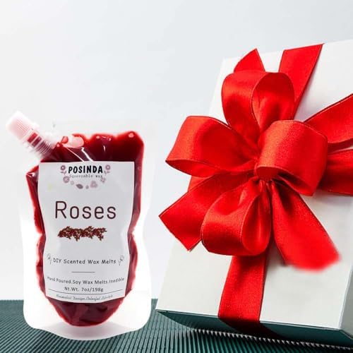 1pc 7oz Rose Squeezable Wax Melts for Home Fragrance
