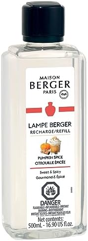Maison Berger Pumpkin Spice Fragrance Refill for Home Diffuser