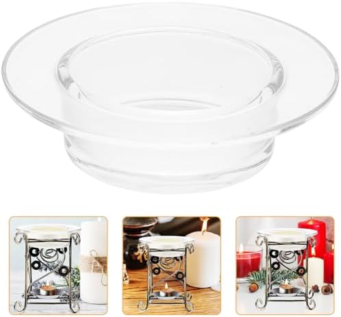 IMIKEYA Scented Votive Candle Wax Warmer Bowl