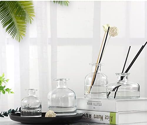150ml Clear Glass Diffuser Jar with Frosted Top