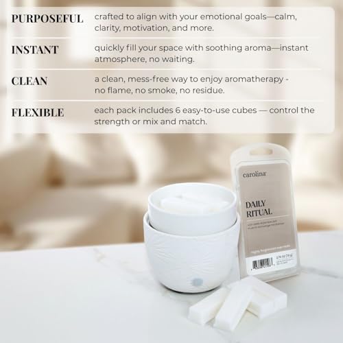 CAROLINA Daily Ritual Scented Wax Melts 4 Pack