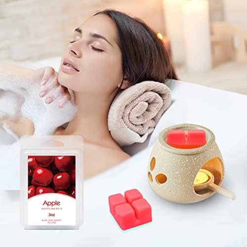 8 Pack Scented Wax Melts Set with 8 Fragrances