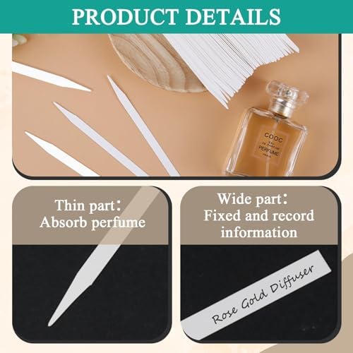 1000 Piece Perfume Tester Strips - Premium Fragrance Evaluation Tool