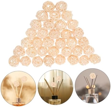 HEALLILY Aromatherapy Rattan Balls for Home Decor