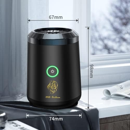 Portable Mini Incense Burner USB Rechargeable Aroma Diffuser