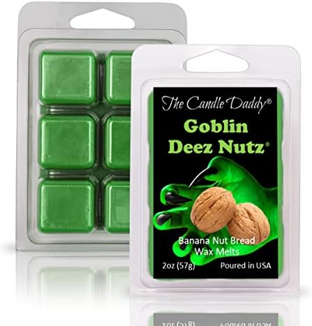 The Candle Daddy Goblin Deez Nutz Halloween Wax Melt - 2 Ounces 6 Cubes