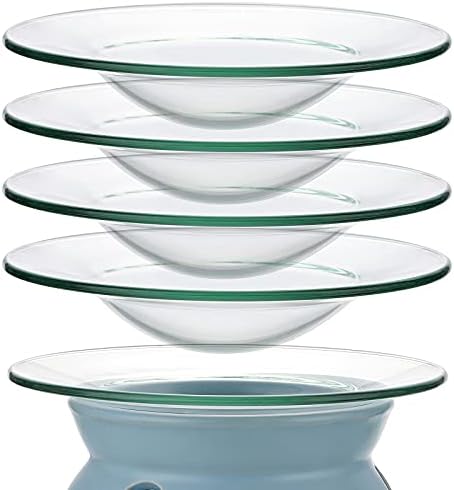 JUXYES 5 Pack Oil Warmer Replacement Dish