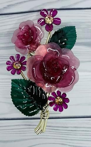 Pink Roses Adjustable Wallflowers Scent Control Nightlight Plug