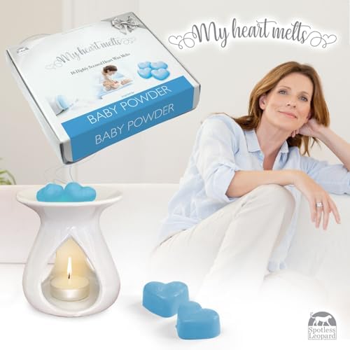 Spotless Leopard Baby Powder Wax Melts in Gift Box