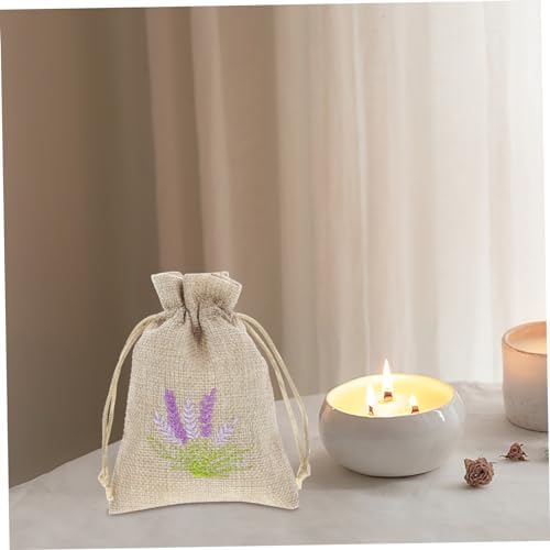 Refillable Lavender Sachet Bags 10pcs for Home and Car Use