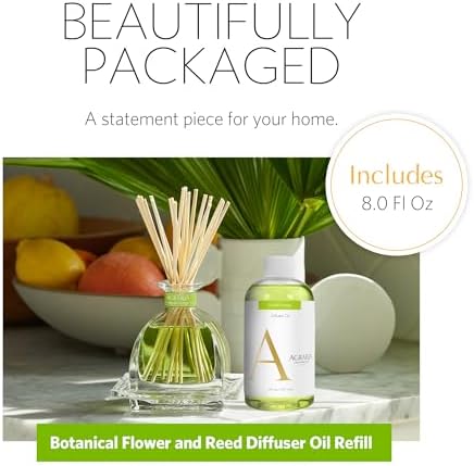 AGRARIA Reed Diffuser Refill Scented Oil for Home Fragrance