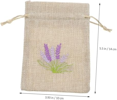 Refillable Lavender Sachet Bags 10pcs for Home and Car Use