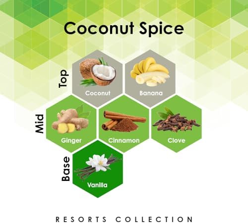 Coconut Spice 4 Oz Refill for Oil Diffuser